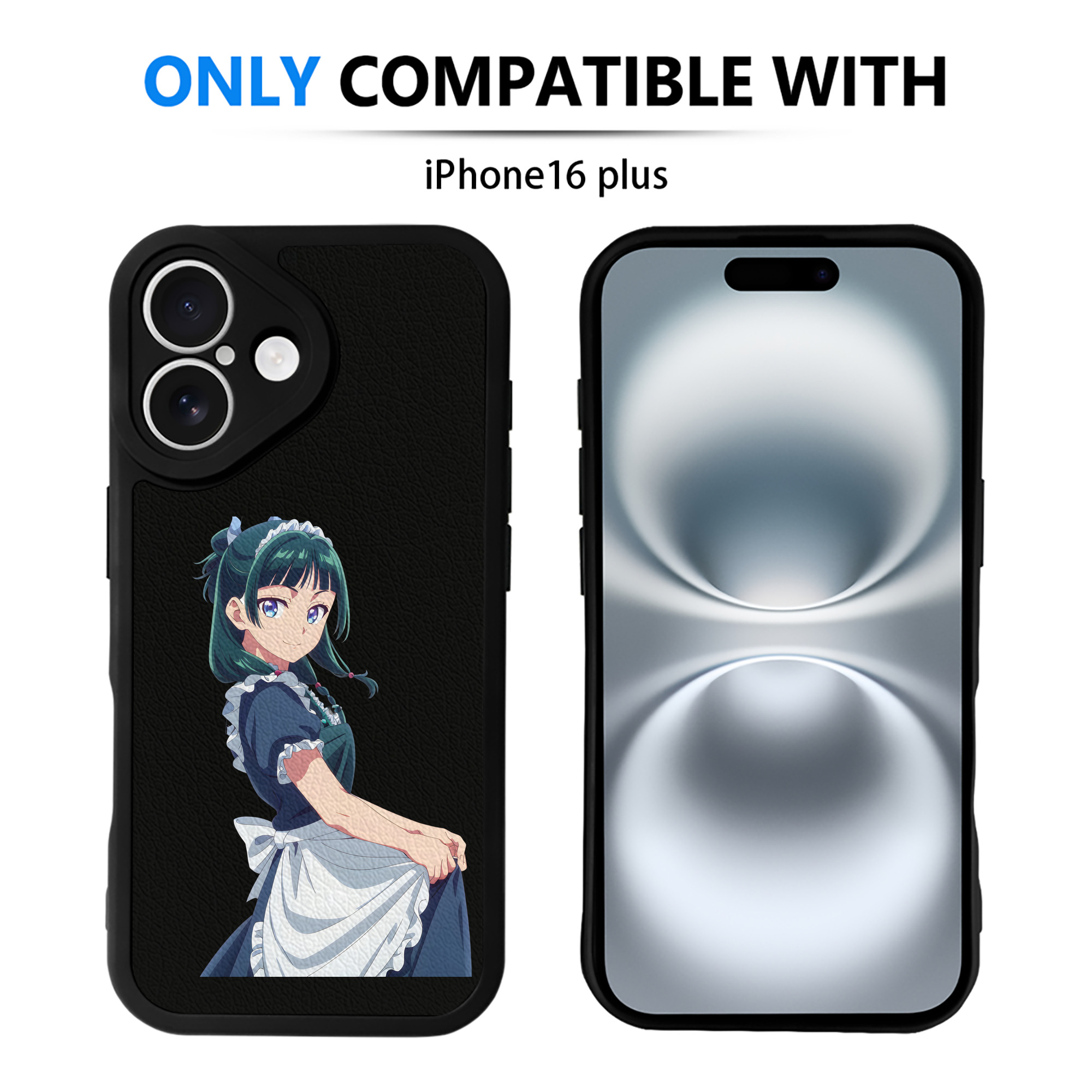 薬屋のひとりごと The Apothecary Diaries 【iPhone 16シリーズ対応】シリコンスマホケース（レザー調） 材質：シリコン